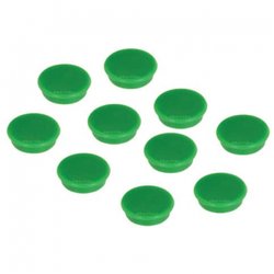 Haftmagnet Ø24mm bis 300g 10St grün