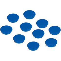 Haftmagnet Ø24mm bis 300g 10St blau