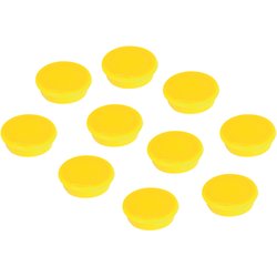 Haftmagnet 32mm gelb  