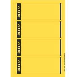 Rückenschildetiketten selbstklebend A4 breit/kurz gelb