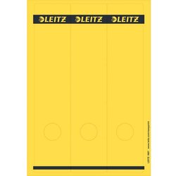 Rückenschildetiketten selbstklebend A4 breit/lang gelb