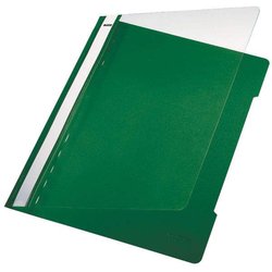 Schnellhefter A4 Kunststoff grün/transparent