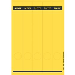 Rückenschildetiketten selbstklebend A4 schmal/lang gelb