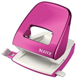 Bürolocher Leitz 5008-20-23 WOW 30Bl pink in Blisterverpackung