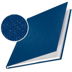Buchbindemappe Hardcover A4 7,0mm (36-70 Blatt) Leinenüberzug matt blau