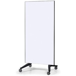 Mobile Glasboard weiß Boardgröße 90x175 cm