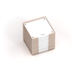 Oxford Spot Notes mit Zettelbox, 68 0 Blatt, 90x90mm, weiß