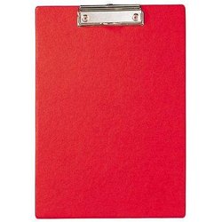 Schreibplatte Karton A4 rot