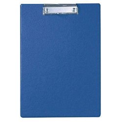 Schreibplatte Karton A4 blau