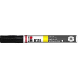 Stoffmalstift Textil Painter Glitter schwarz