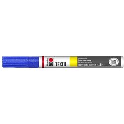 Stoffmalstift Textil Painter Glitter blau
