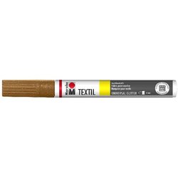 Stoffmalstift Textil Painter Glitter braun