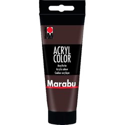 Acryl Color 100 ml mittelbraun