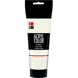 Acryl Farbe 225 ml matt weiß