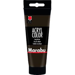 Acryl Color 100 ml dunkelbraun
