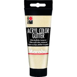 Acryl Color Metallic 100 ml glitter gold