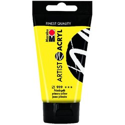 Acrylfarbe Artist 75 ml primärgelb