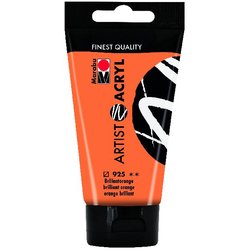 Acrylfarbe Artist 75 ml brilliantorange