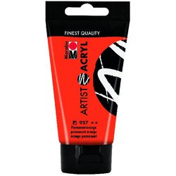 Acrylfarbe Artist 75 ml permanentorange