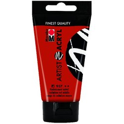 Acrylfarbe Artist 75 ml kadmiumrot