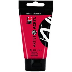 Acrylfarbe Artist 75 ml karminrot