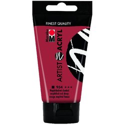 Acrylfarbe Artist 75 ml naphtholrot