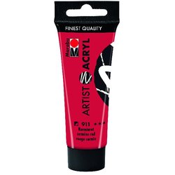 Acrylfarbe Artist 22 ml kaminrot