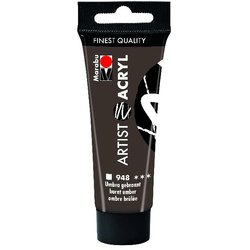 Acrylfarbe Artist 22 ml umbra