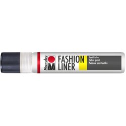 Textilmalfarbe Fashion-Liner 25 ml weiß
