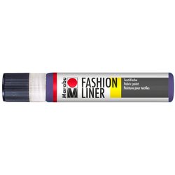 Textilmalfarbe Fashion-Liner 25 ml pflaume
