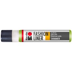 Textilmalfarbe Fashion-Liner 25 ml glamour-glitter-grün