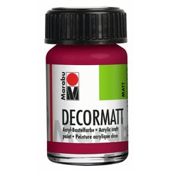 Decormatt Acryl 15 ml granatrot