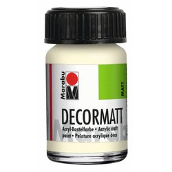 Decormatt Acryl 15 ml elfenbein