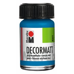 Decormatt Acryl 15 ml azurblau