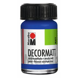 Decormatt Acryl 15 ml ultramarinblau