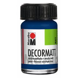 Decormatt Acryl 15 ml dunkelblau