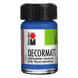 Decormatt Acryl 15 ml mittelblau