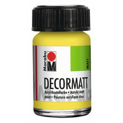 Decormatt Acryl 15 ml zitron