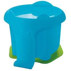 Wasserbox Kunststoff Elefant blau