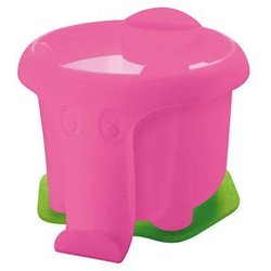 Wasserbox Kunststoff Elefant pink