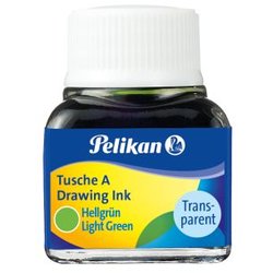 Tusche 10ml hellgrün