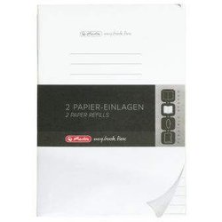 Papier-Ersatzeinlagen flex 80g A5 liniert weiß 2x40Bl