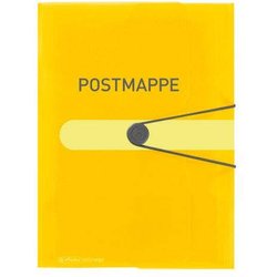 Gummizugmappe A4 gelb Postmappe