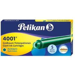 Tintenpatrone Pelikan 300070 GTP/5 brillant-grün 5St
