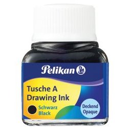 Tusche 10ml schwarz