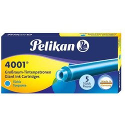 Tintenpatrone Pelikan 310656 GTP/5 türkis 5St