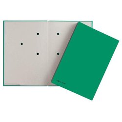 Unterschriftsmappe Pagna 24205-03 20tlg.grün Color-Einband,  grauer Löschkarton
