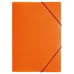 Gummizugmappe A3 PP orange