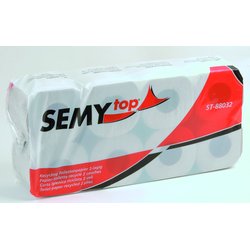 Toilettenpapier ST-88032 SemyTop 2-lagig 96x105mm RC geprägt 8x250Bl