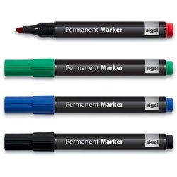 Permanent Marker sortiert 4er Pack